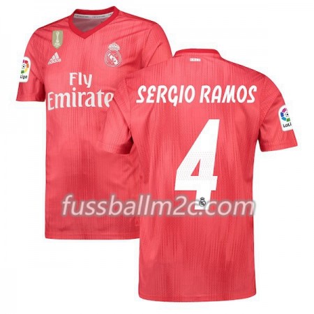 Fußballtrikots Real Madrid SERGIO RAMOS 4 Ausweich Trikotsatz 2018-2019 Fußballtrikots Real Madrid SERGIO RAMOS 4 Ausweich Trikotsatz 2018-2019